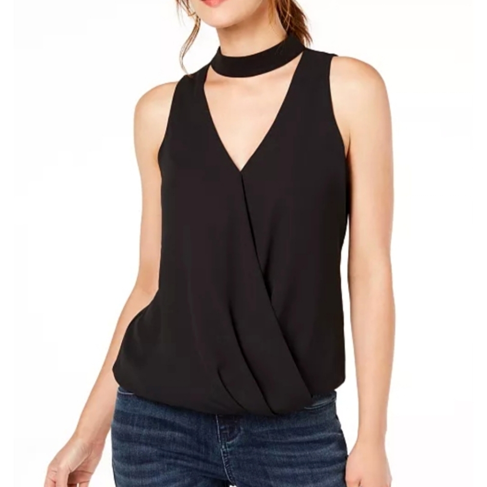 INC Keyhole Sleeveless Top